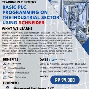 TRAINING PLC SCHNEIDER - BASIC PLC  PROGRAMMING ON  THE INDUSTRIAL SECTOR  USING SCHNEIDER